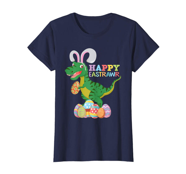 Happy Eastrawr T Rex Dinosaur Bunny Egg Easter TShirt