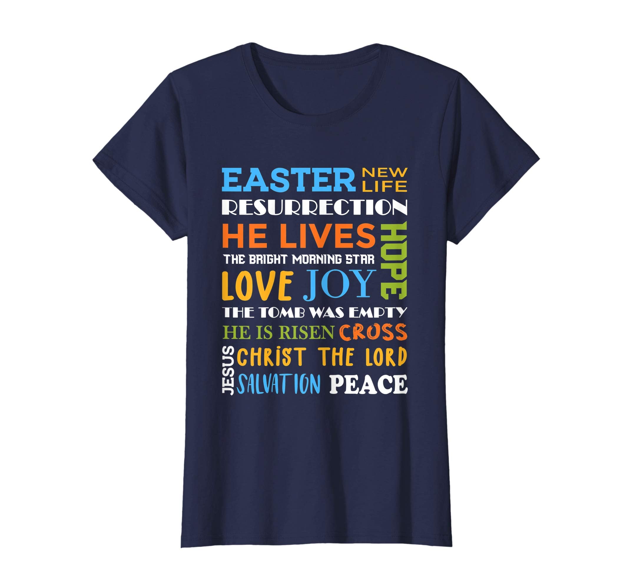 Easter Day Jesus Risen Tee Easter Christian T-Shirt Gifts