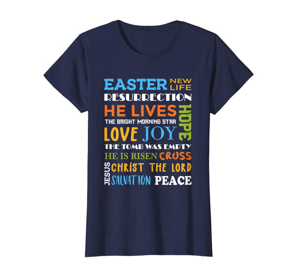 Easter Day Jesus Risen Tee Easter Christian T-Shirt Gifts