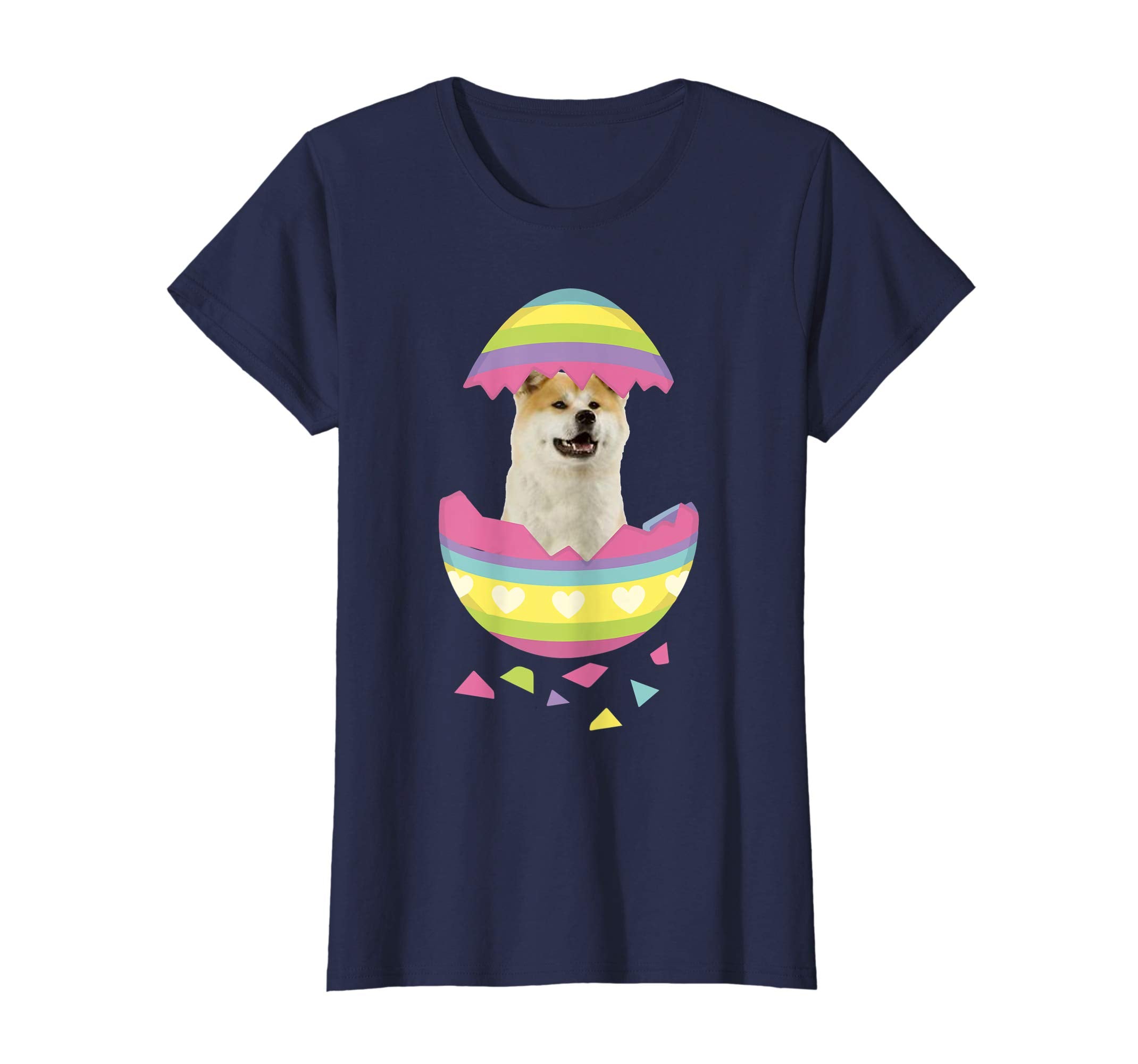 Akita Inu Easter Egg T-Shirt Dog Lover