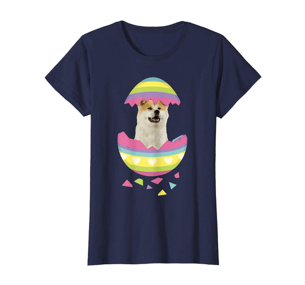 Akita Inu Easter Egg T-Shirt Dog Lover