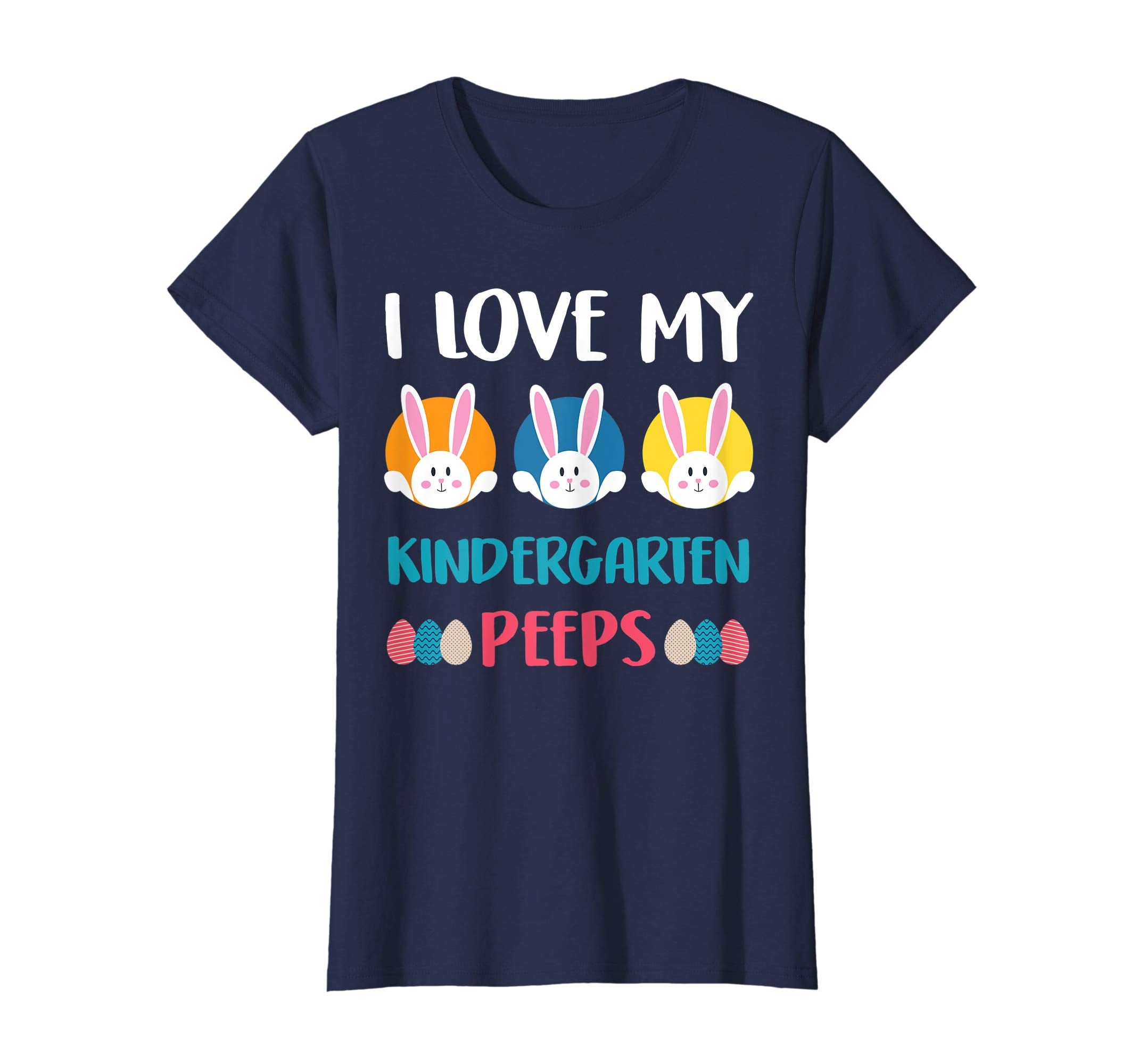 I Love My Kindergarten Peeps Easter Day T-Shirt