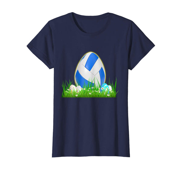 Volleyball Egg Easter Cute Jesus Christian T-shirt