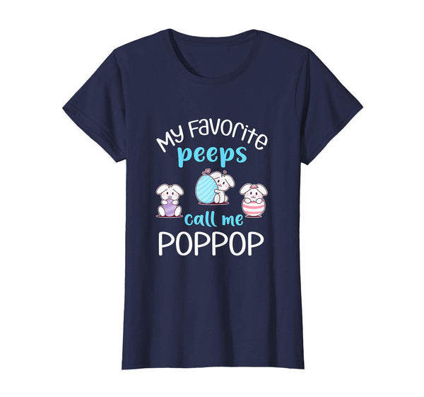 My Favorite Peeps Call Me Poppop Tshirt Happy Easter Day