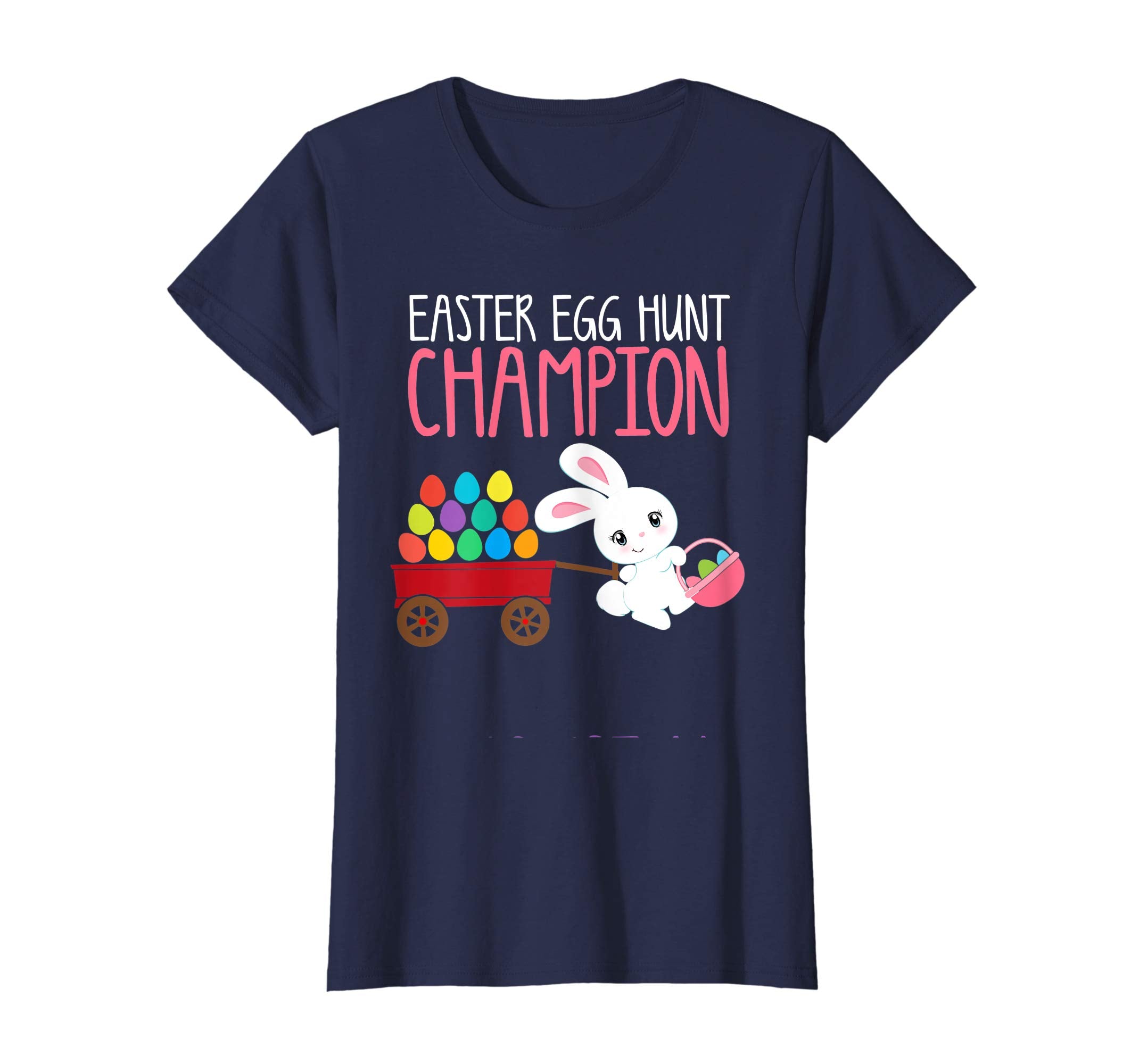 Easter Bunny Shirt Girl Kid Toddler EASTER EGG HUNT CHAMPION