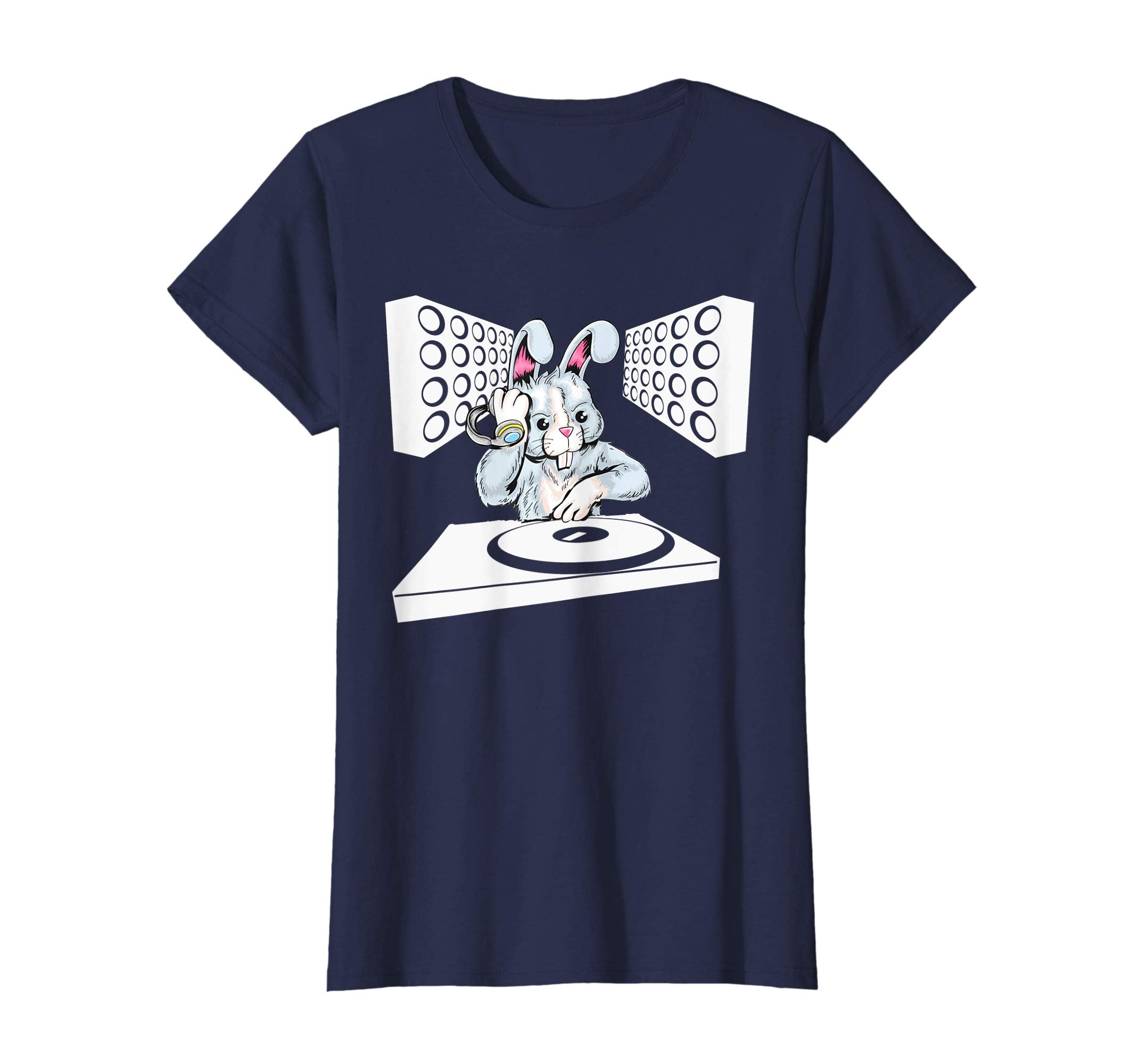 DJ Hip Hop Rabbit Bunny Easter T-Shirt Funny Easter Shirt
