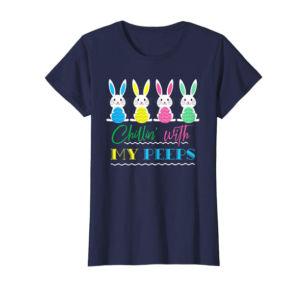 Funny Easter Chillin' with my Peeps Bunnies T-Shirt