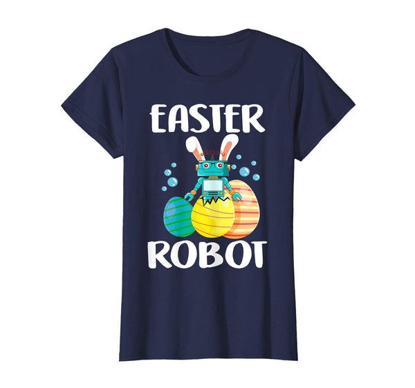 Easter Egg Happy Easter Day T-Shirt Easter Robot