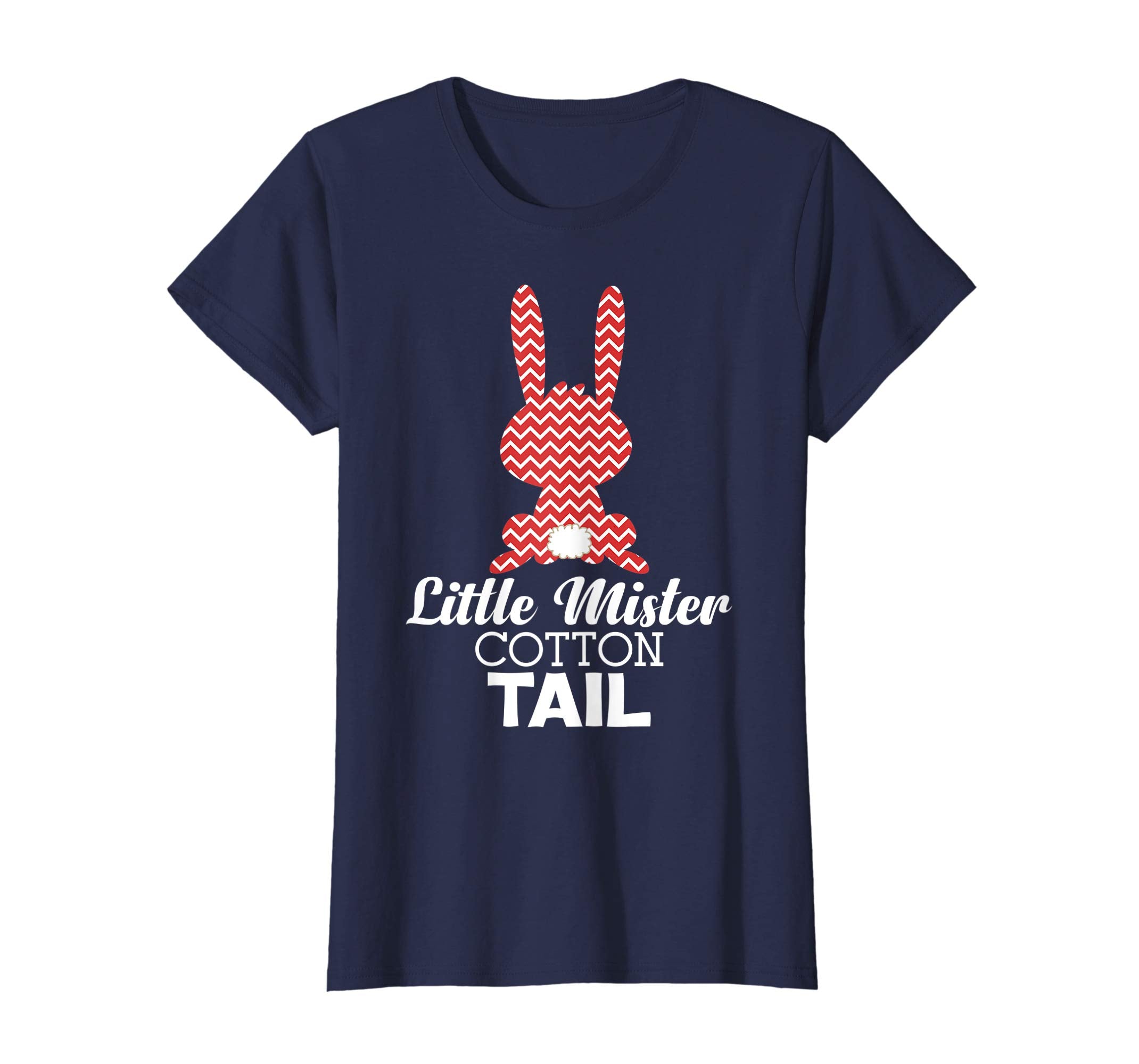 Little Mister Cotton Tail Bunny Happy Easter Day T-Shirt Egg