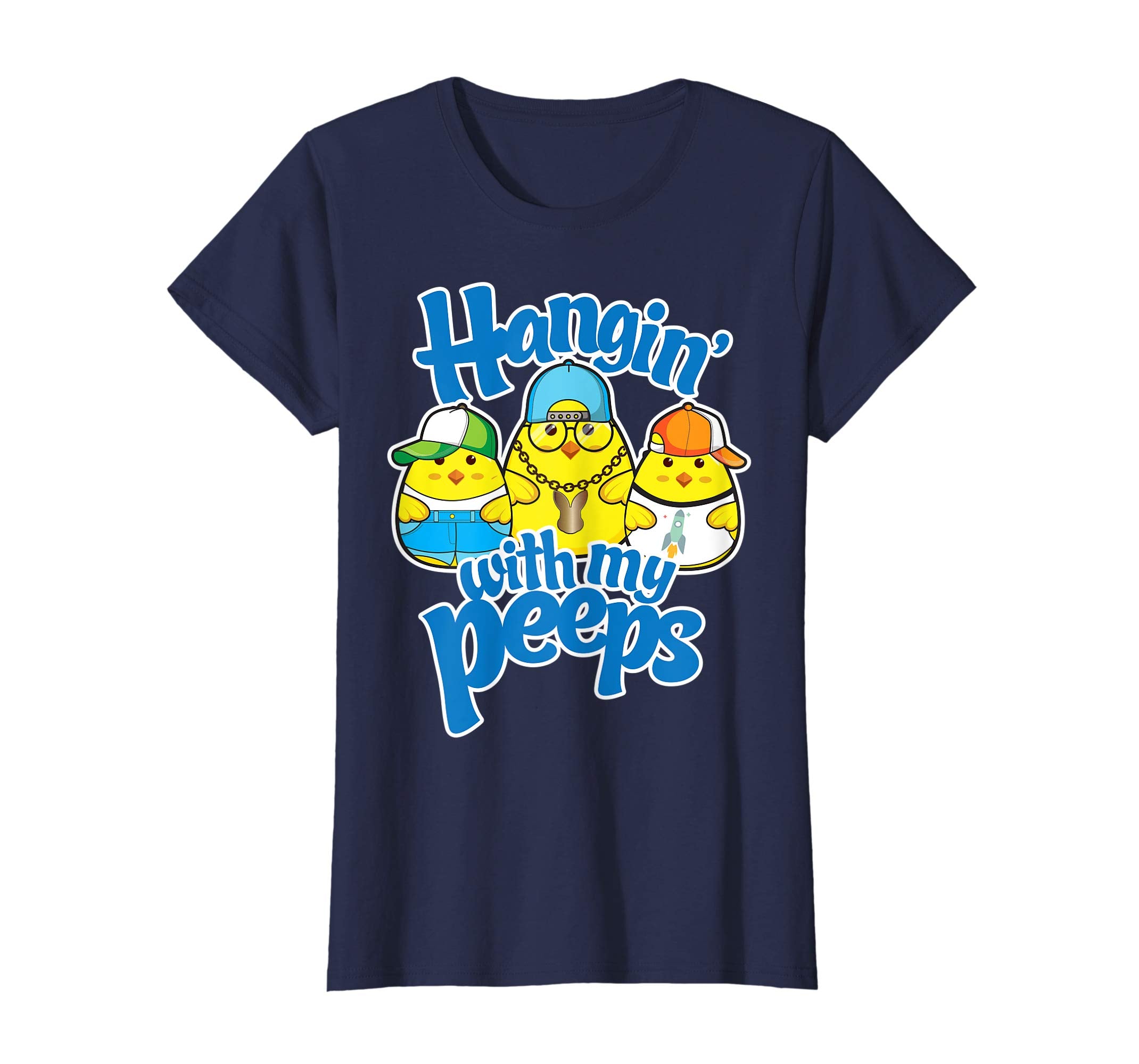 Boys Hanging with my peeps shirt Easter Egg Hunt T-shirt Tee