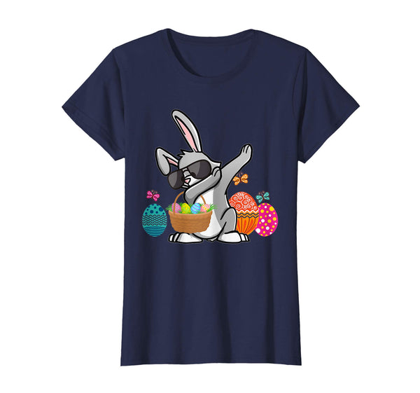 Dabbing Easter Bunny Shirt - Easter Bunny Dab Tshirt Gift
