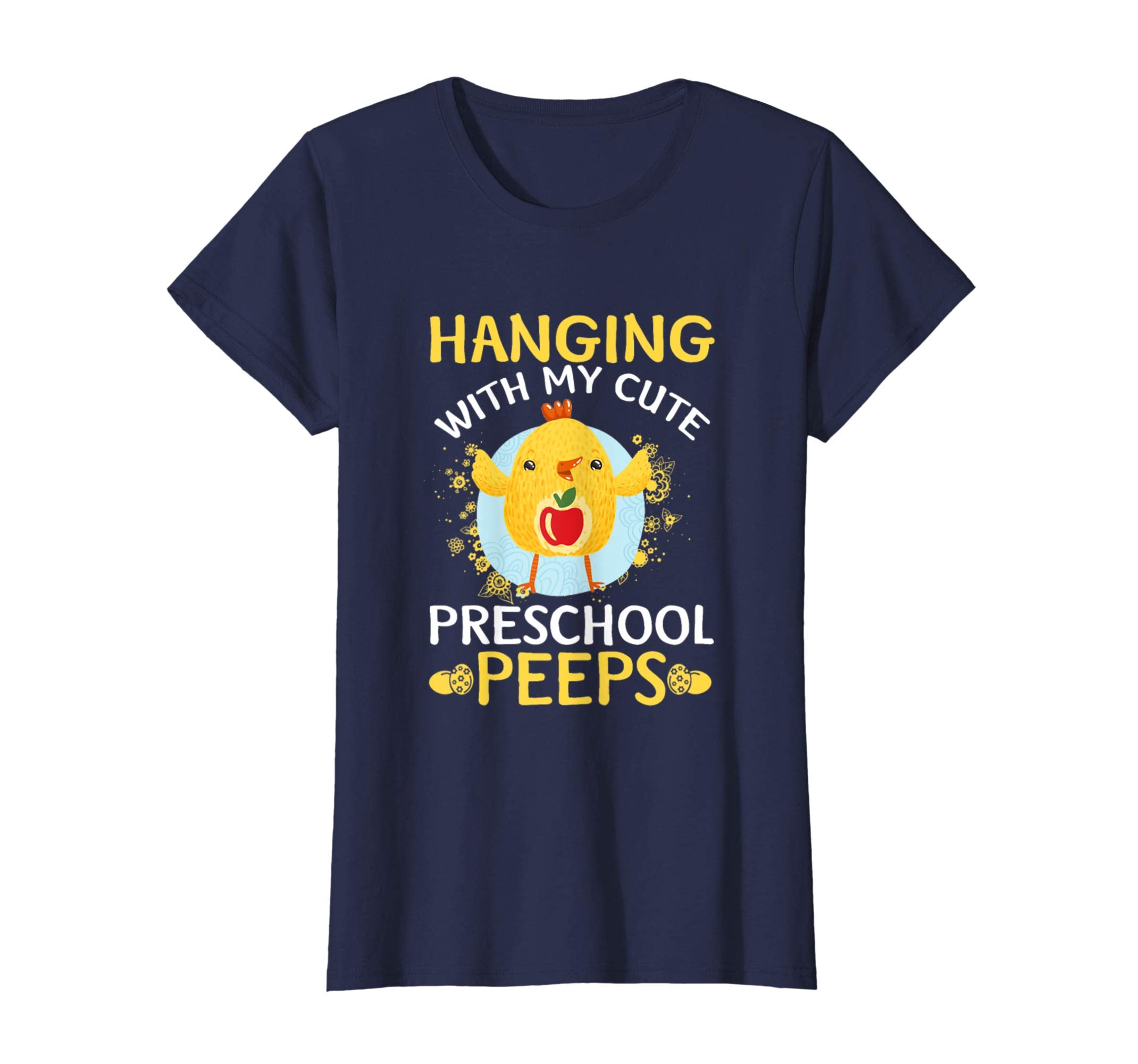 Cute Easter Shirt Teacher Hanging Preschool Peeps