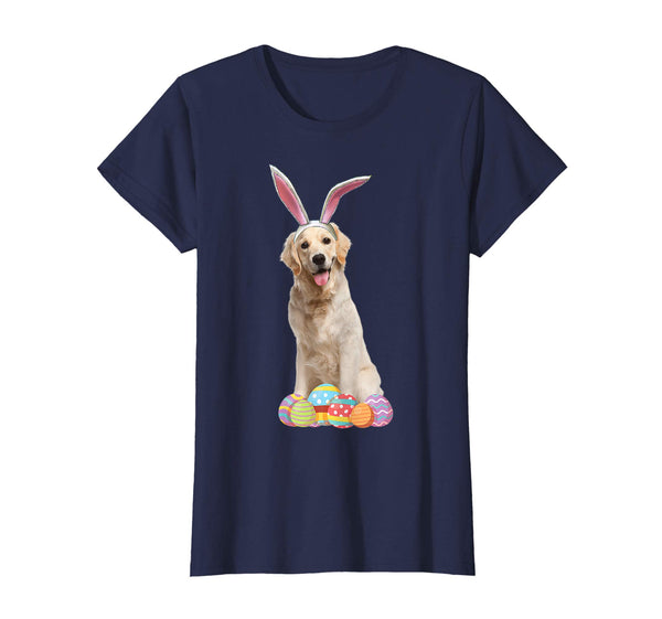 Easter Shirt Golden Retriever Funny Bunny Ears Eggs Gift