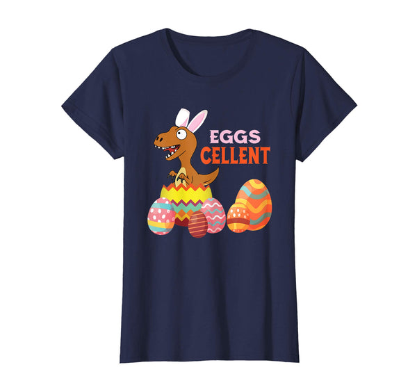 Easter Bunny Dinosaur T shirt T rex Boys Kids Eggs Cellent