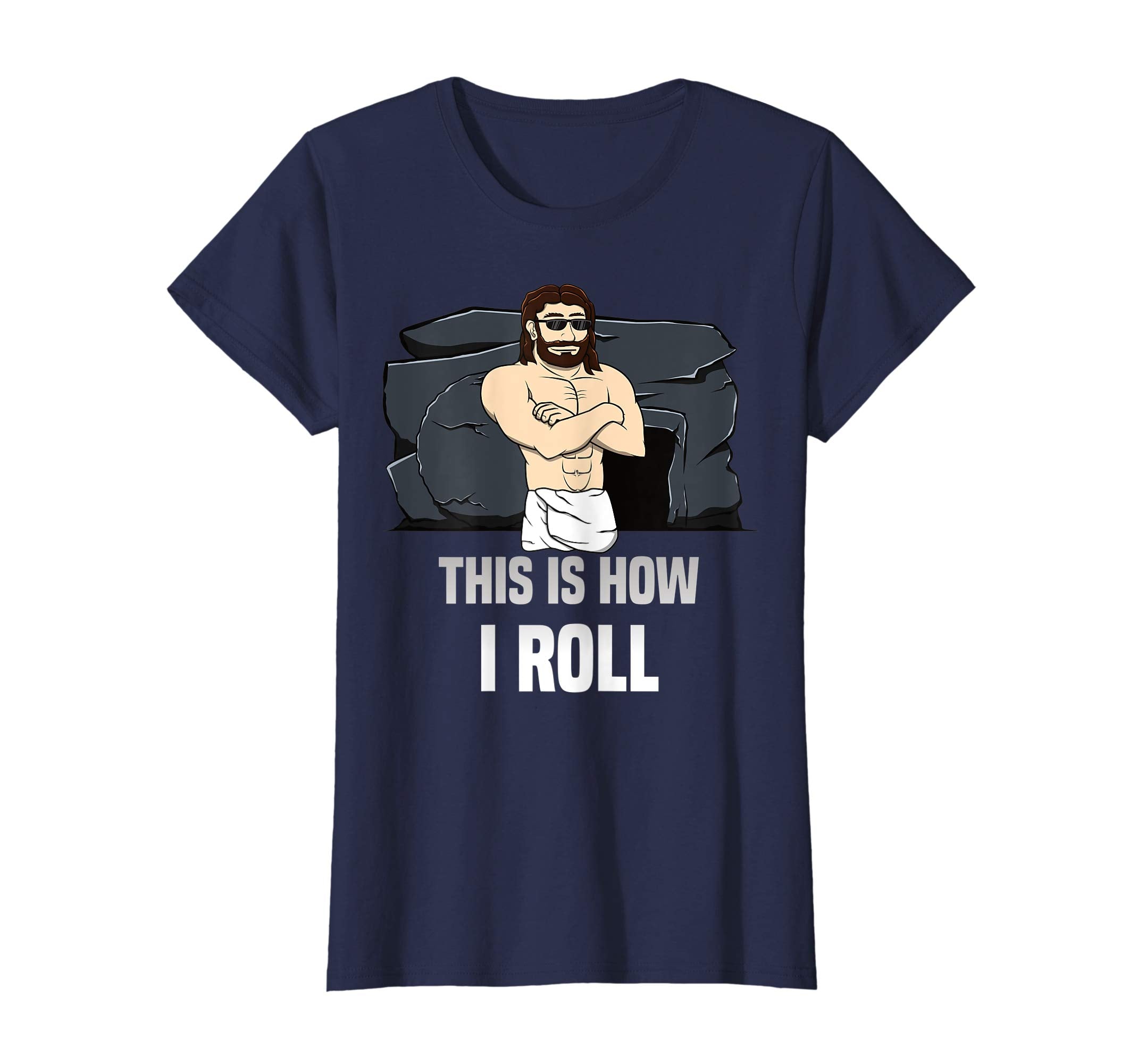 Easter Jesus T-Shirt Resurrection This Is How I Roll Gift