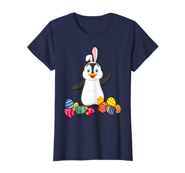 Penguins Bunny Ear With Egg Easter Easter Day Shirt