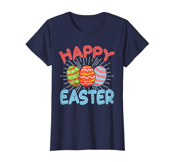 Happy Easter T-Shirt Funny Easter Eggs Novelty Shirt Gift