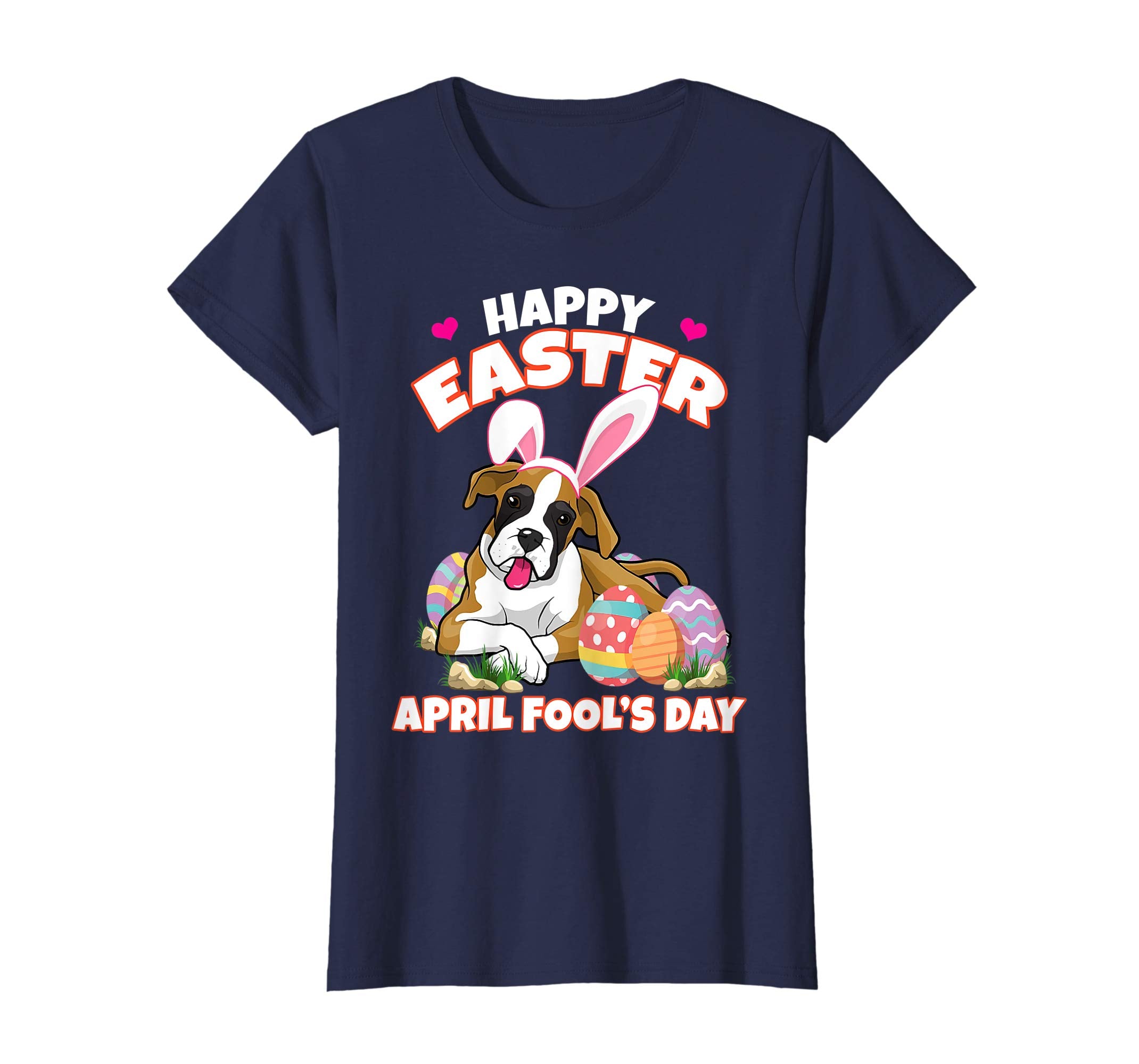 Happy Easter April Fool's Day Funny Boxer T Shirt