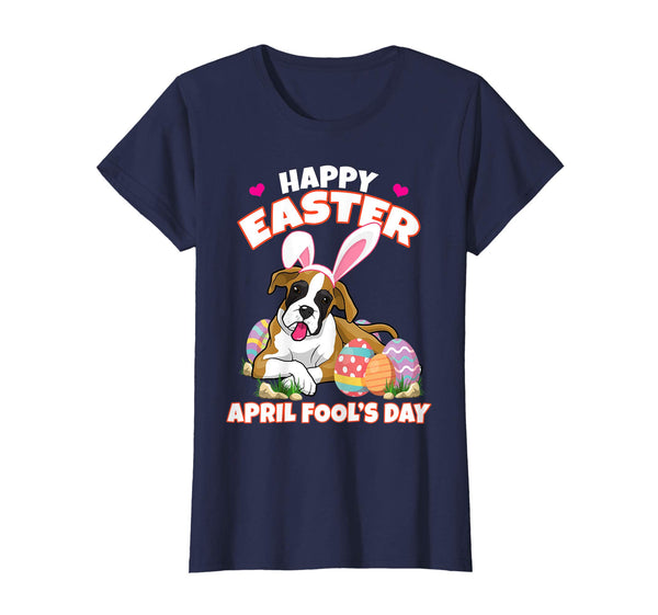 Happy Easter April Fool's Day Funny Boxer T Shirt