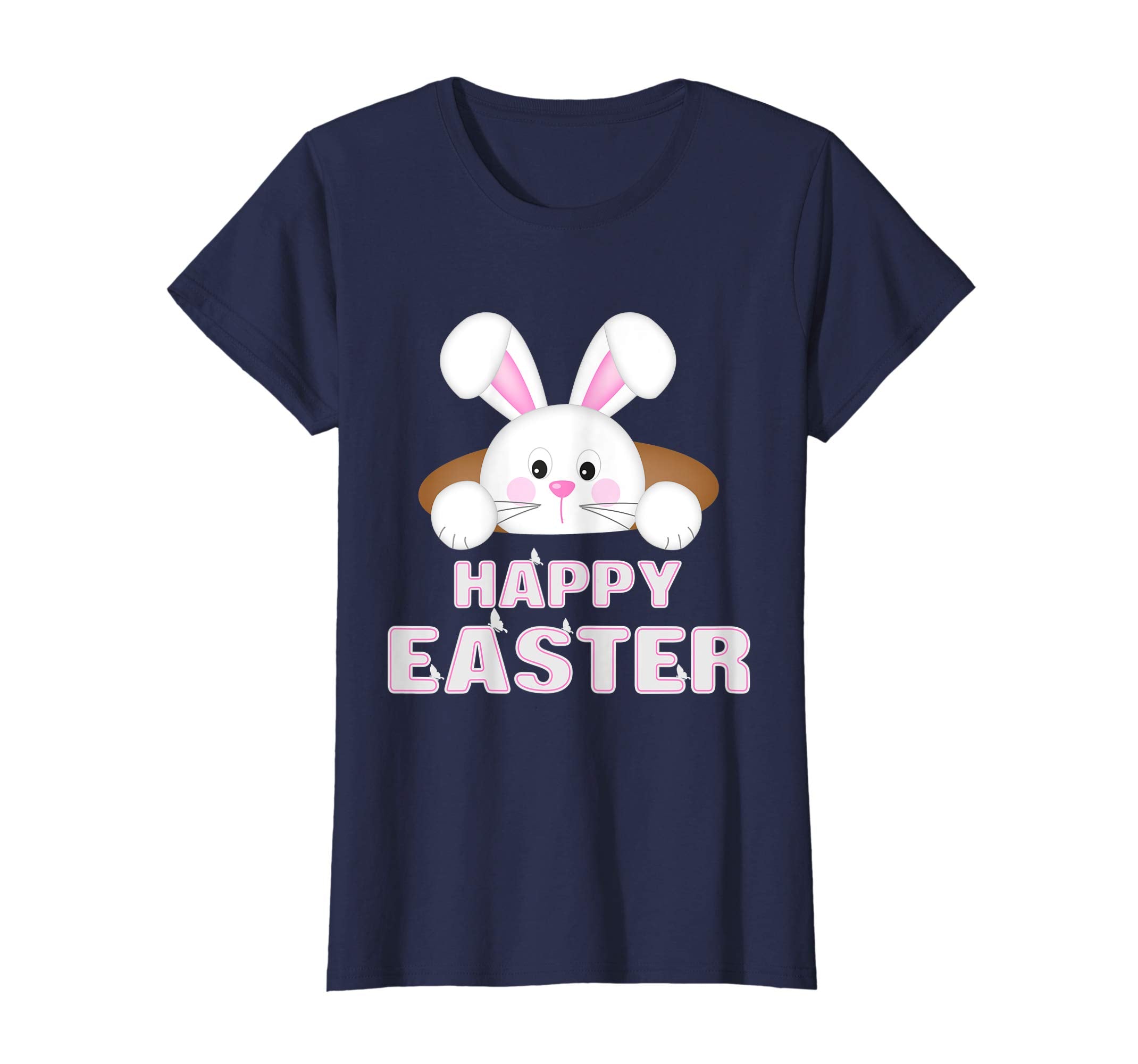 Happy Easter Shirt Bunny in Rabbit Hole Easter Gift