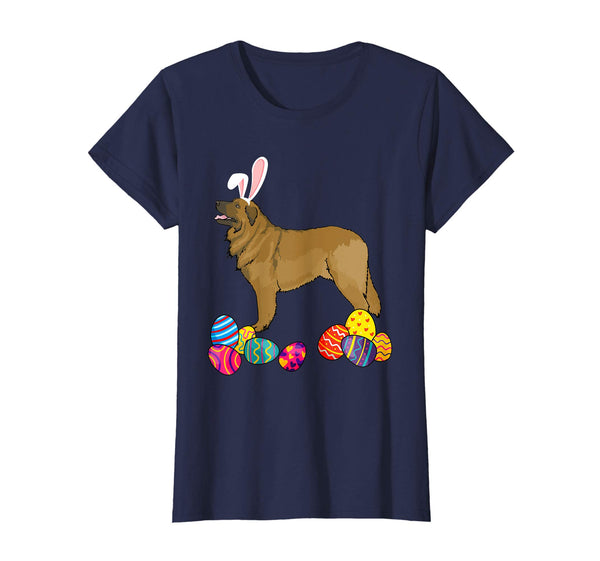 Leonberger Bunny Ear With Egg Easter Easter Day Shirt