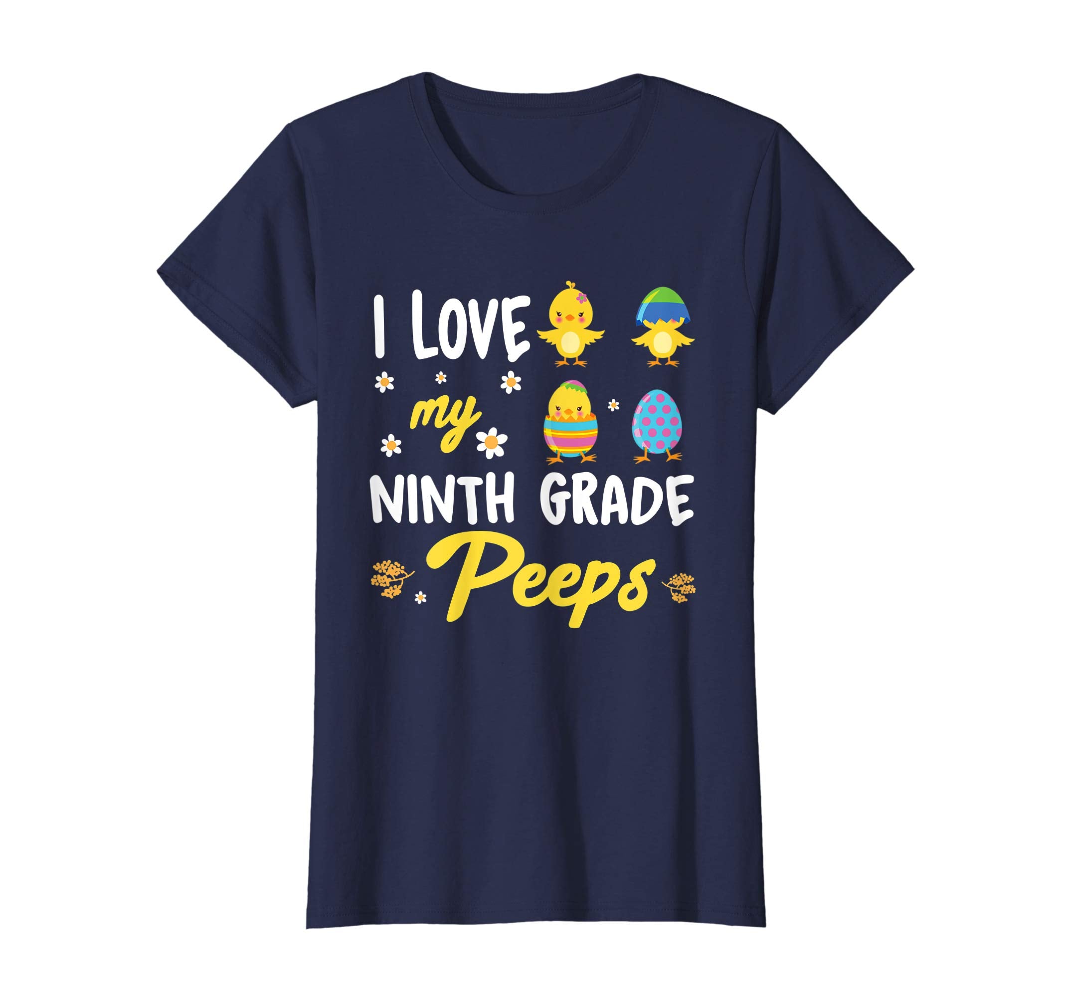 I Love My Ninth Grade Peeps Easter Day T-Shirt