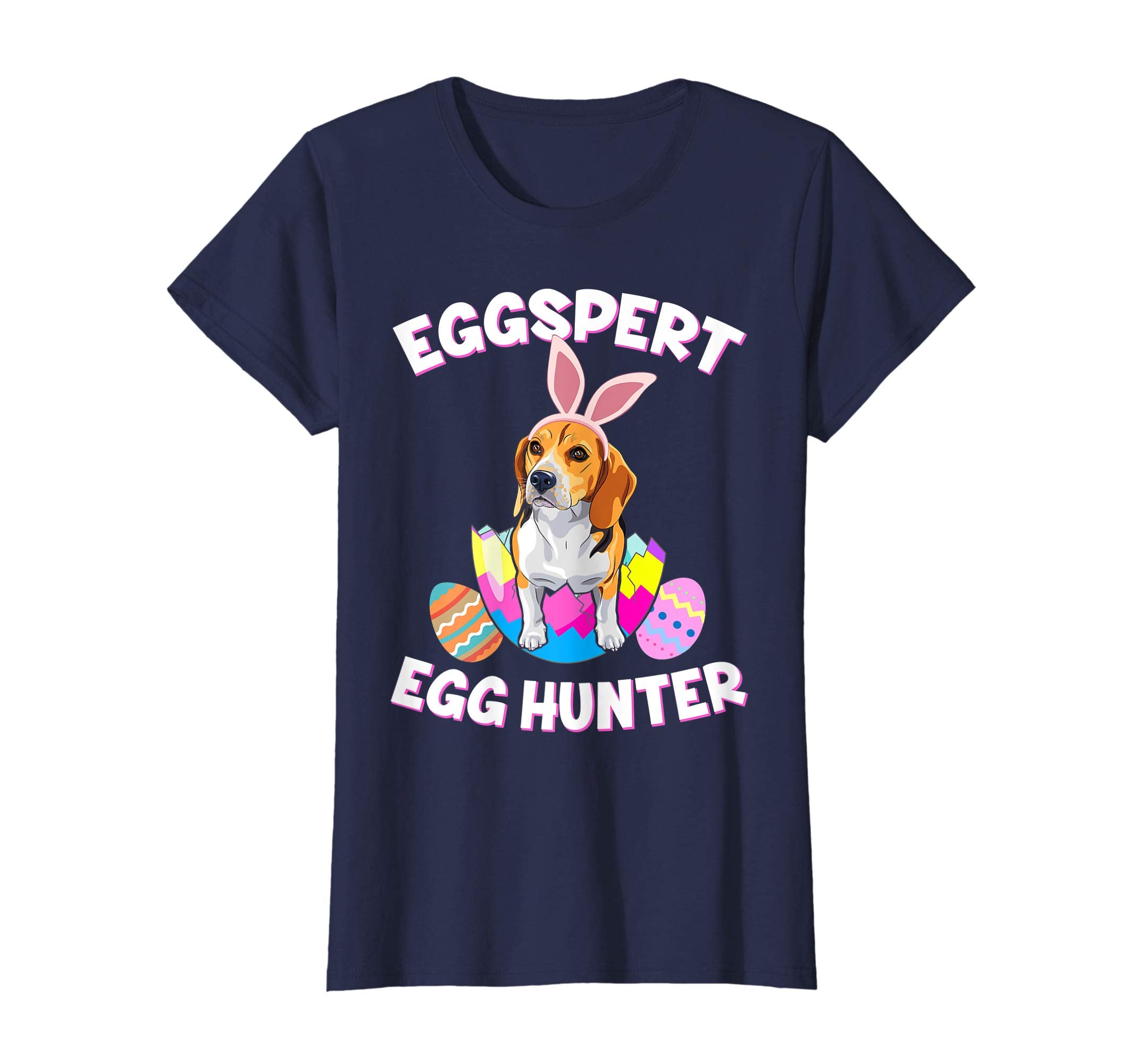 Eggspert Egg Hunter Easter Funny Beagle T Shirt