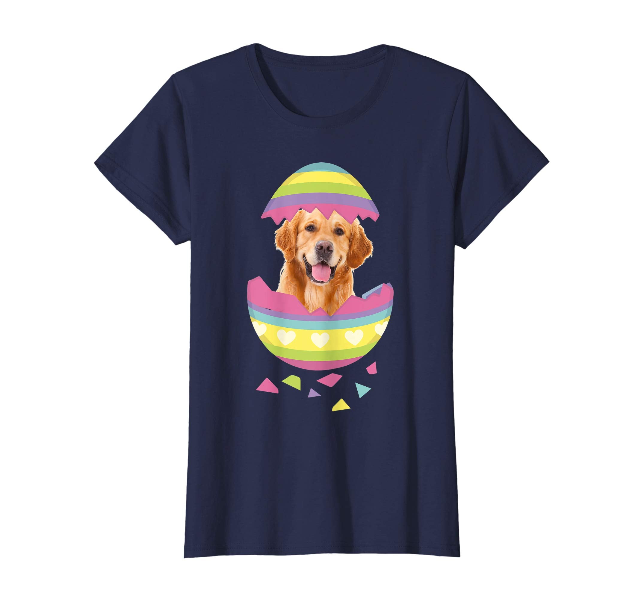 Golden Retriever Easter Egg T-Shirt Dog Lover