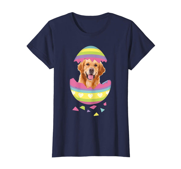 Golden Retriever Easter Egg T-Shirt Dog Lover