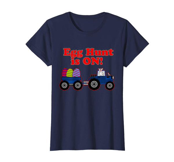 Easter Egg Bunny Tractor Shirt | Cool Hare Bulldozers Gift