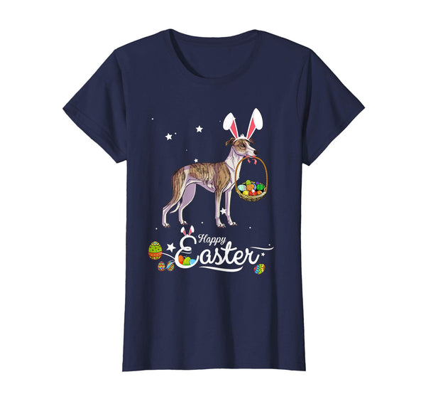 Whippet Dog With Bunny Hat Easter Costume T Shirt