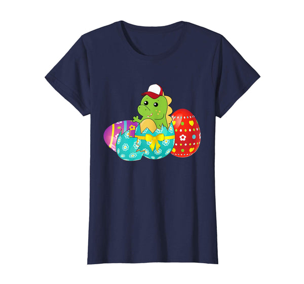 Dinosaur Easter Eggs T-Shirts For Kids Boys Girls