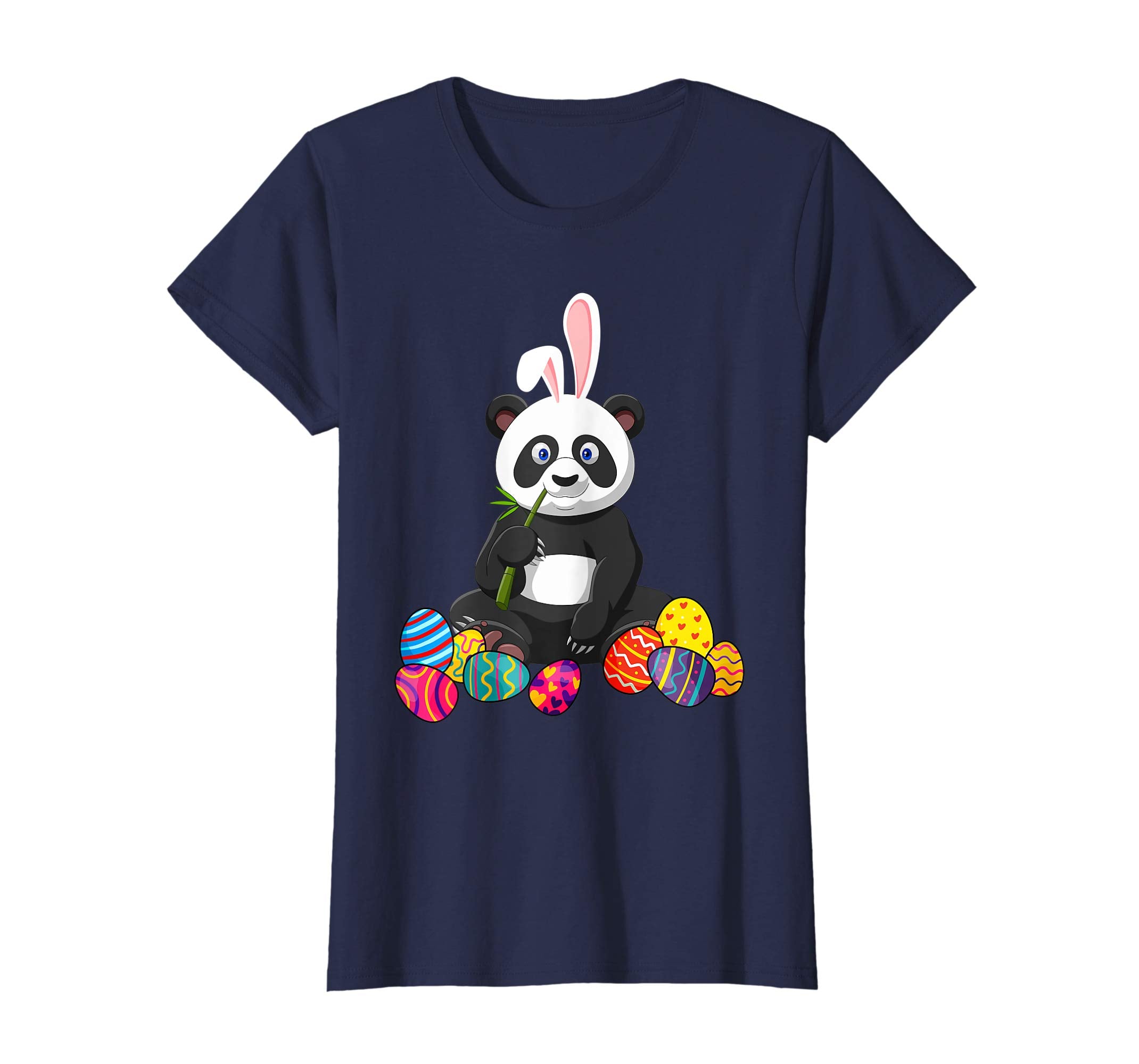 Panda Bunny Ear With Egg Easter Easter Day Shirt