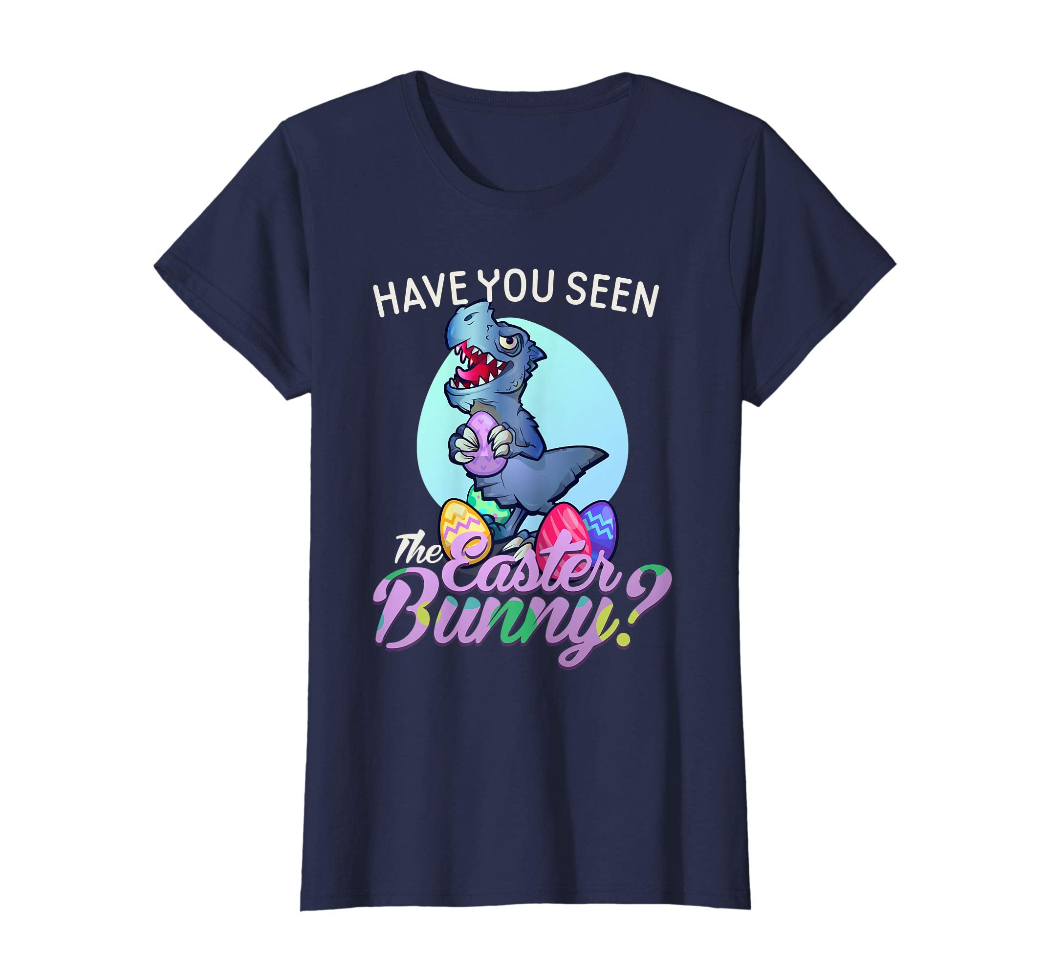 Easter Bunny Dinosaur T-Rex Eggs Gift T Shirt boys girls