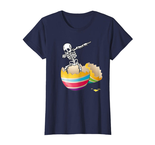 Skeleton Dabbing Easter Eggs Easter Day Shirt