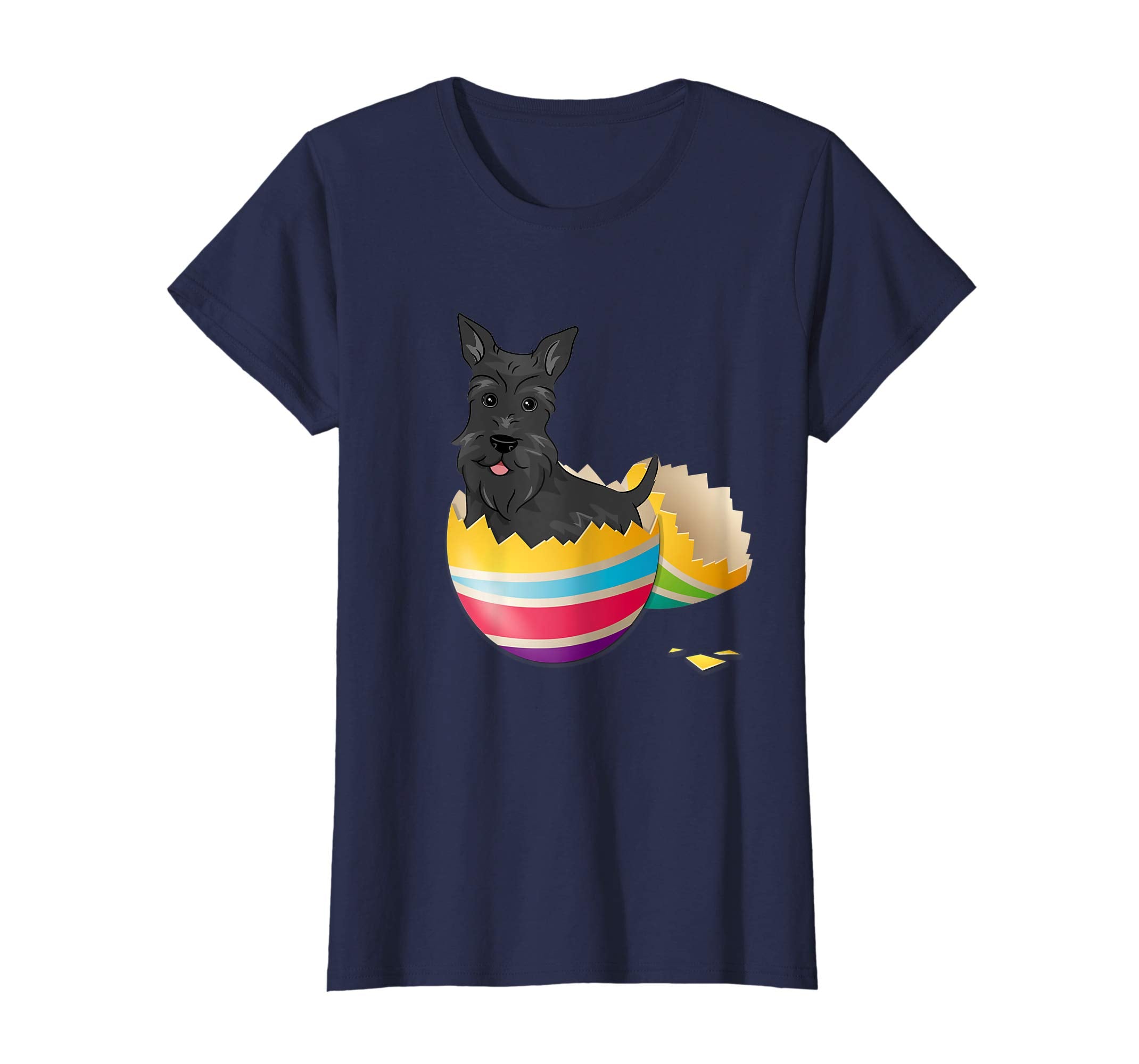Scottish Terier Hatching From Easter Egg Easter Day Shirt