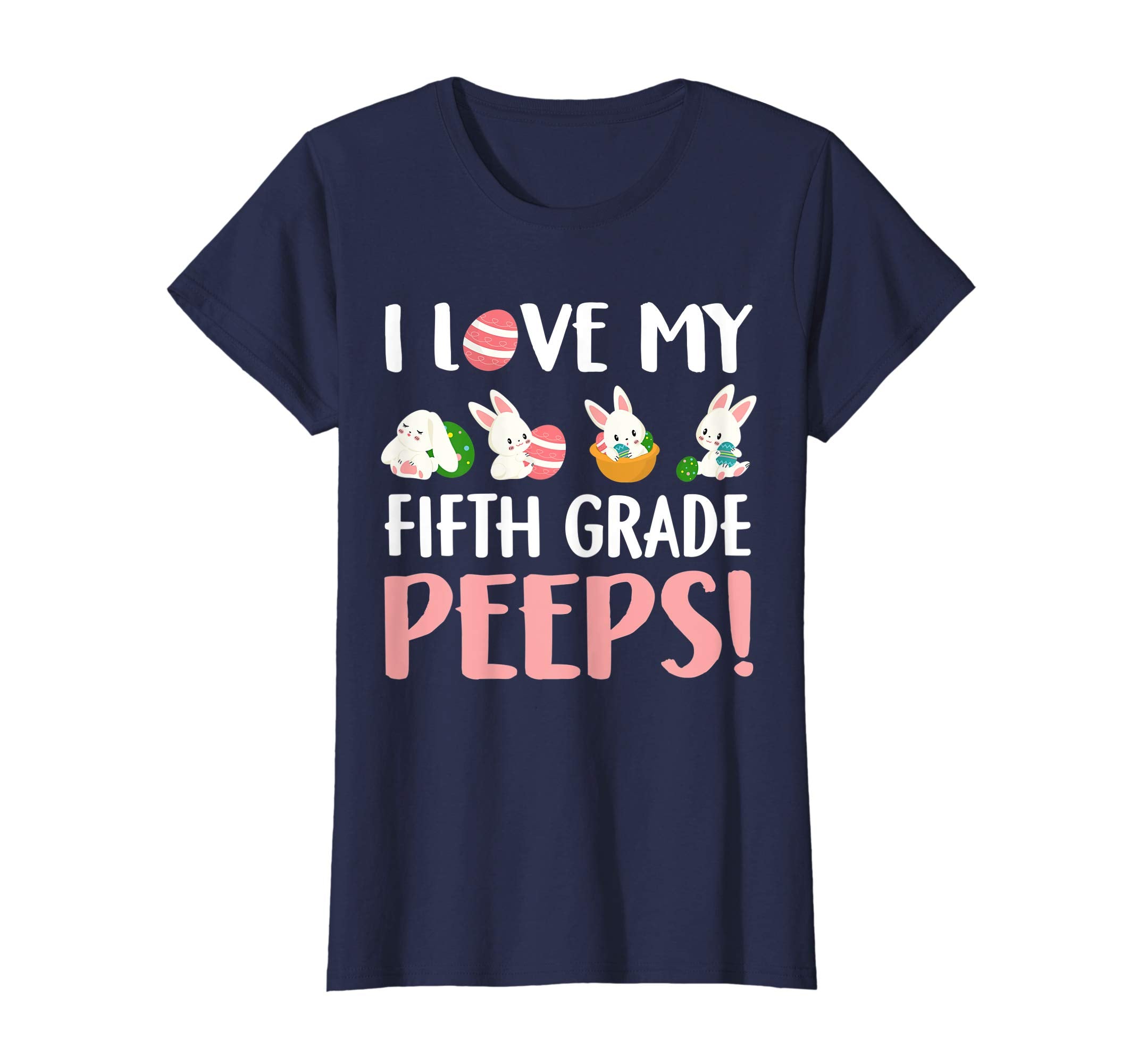 I Love My Fifth Grade Peeps Easter Day T-Shirt