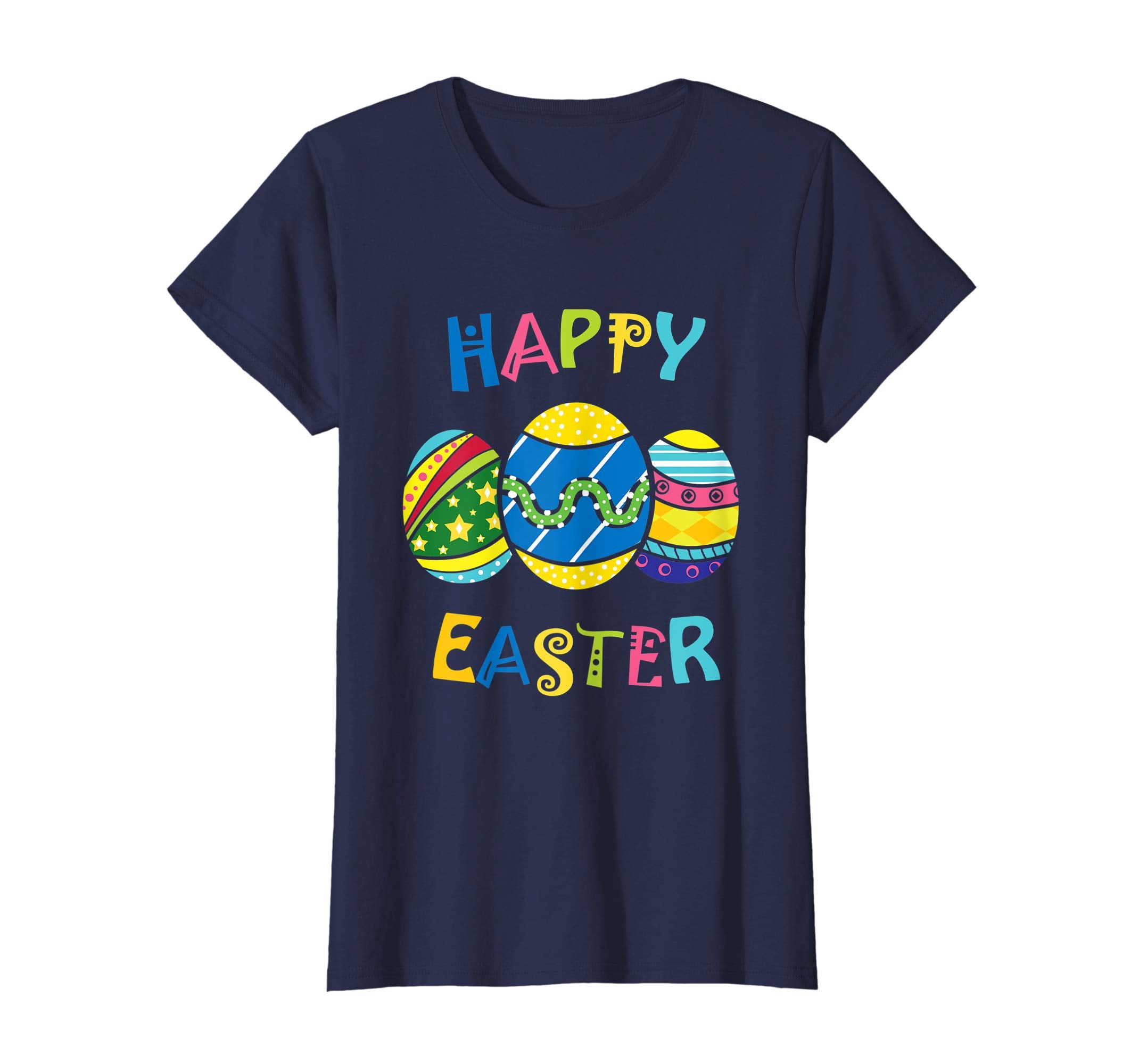 Happy Easter Shirt for Boys Men Easter Egg Painting Tee
