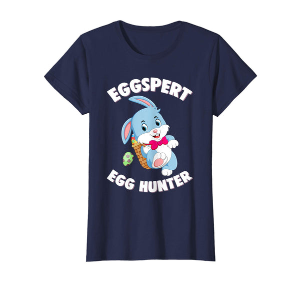 Eggspert Egg Hunter Happy Easter Kids Boys Girls T Shirt