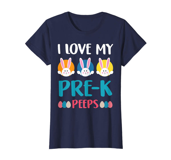 I Love My Pre-K Peeps Easter Day T-Shirt