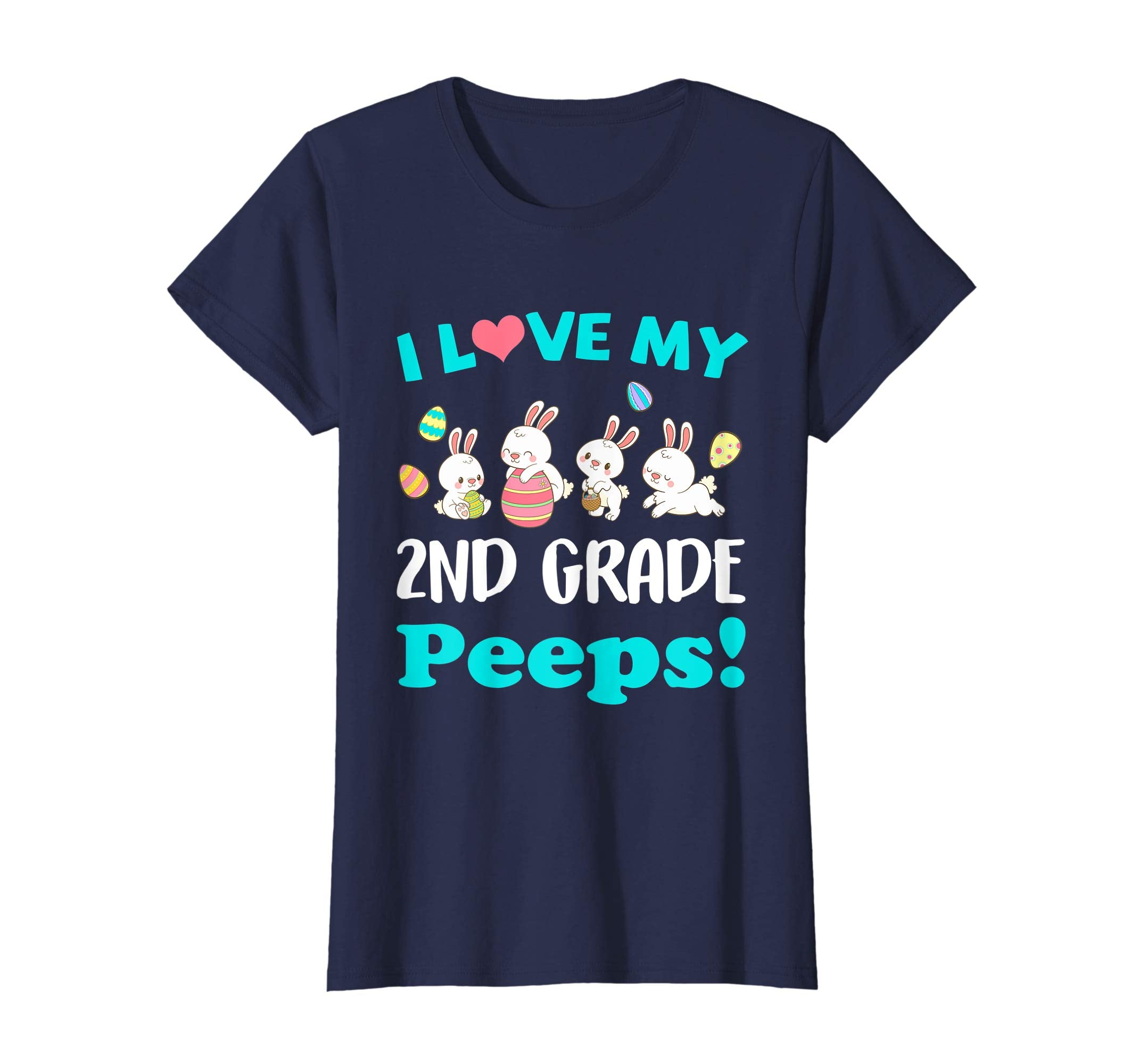 I Love My 2nd Grade Peeps Easter Day T-Shirt