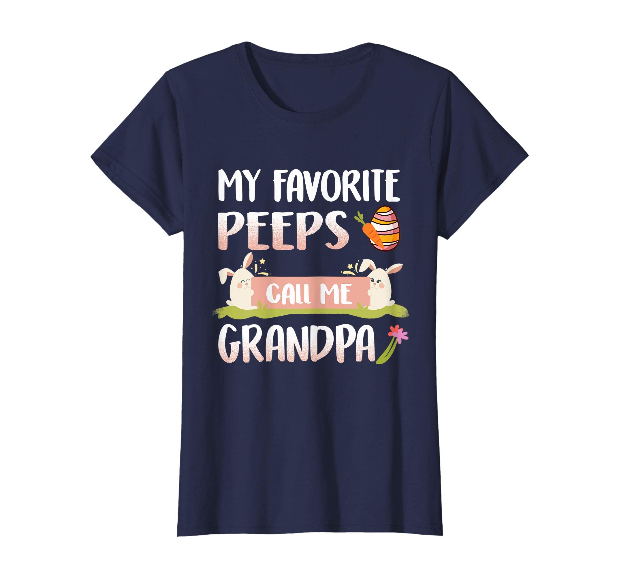 My Favorite Peeps Call Me Grandpa Happy Easter T-Shirt
