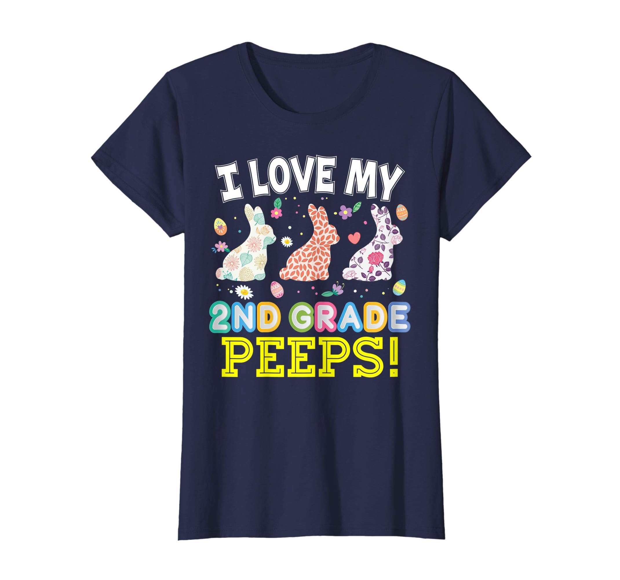 I Love My 2nd Grade Peeps Second Easter Bunnies T-Shirt