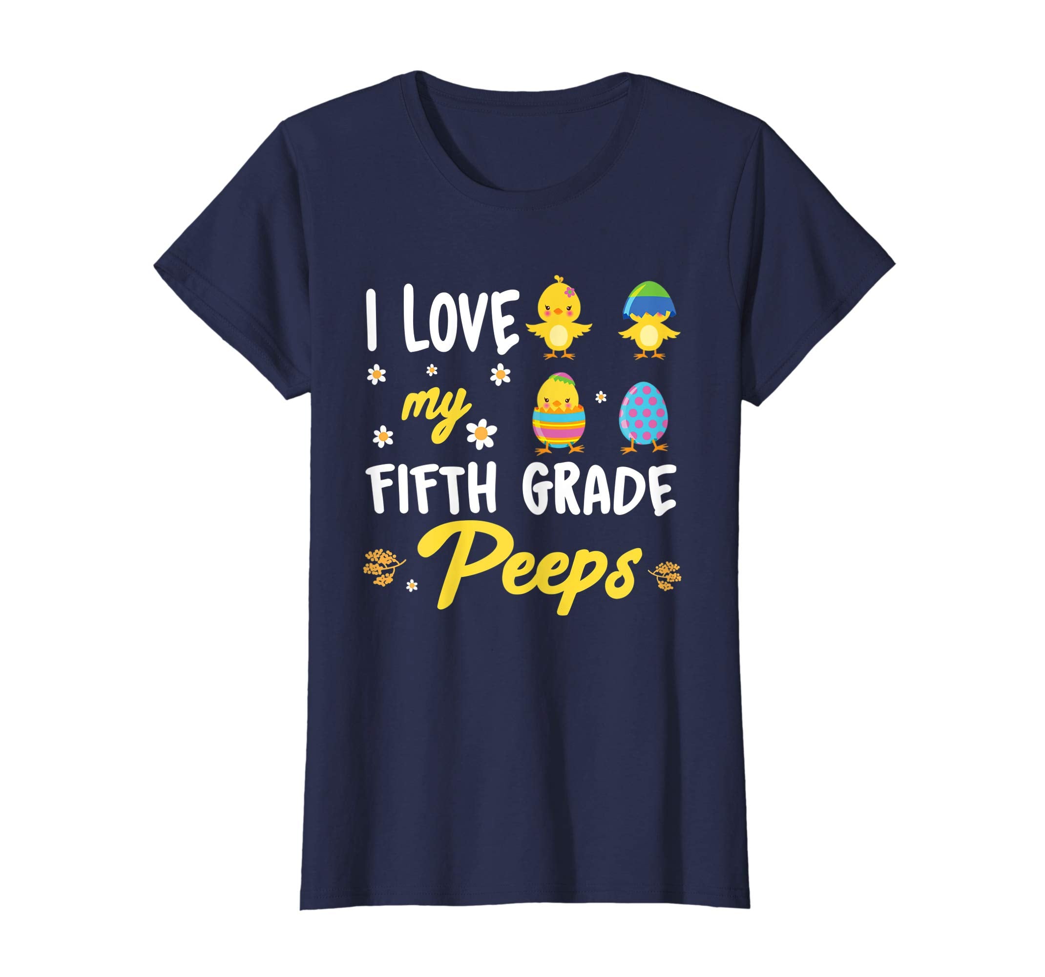 I Love MyFifth Grade Peeps Easter Day T-Shirt