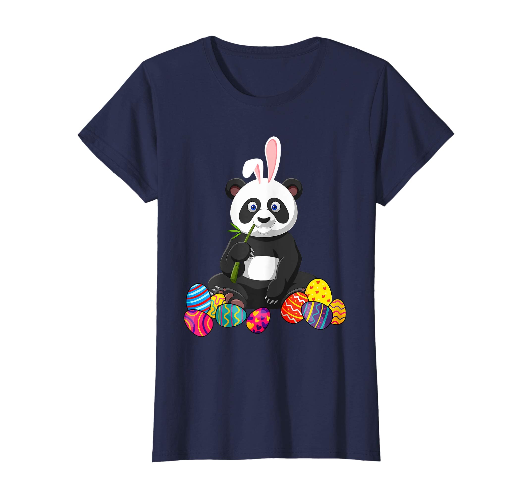 Panda Bunny Ear With Egg Easter Easter Day Shirt