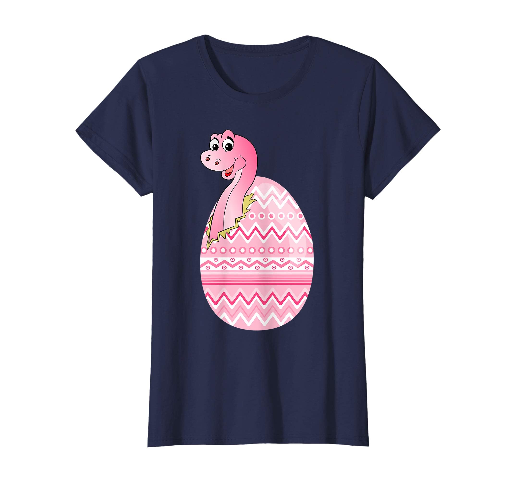 Cute Dinosaur T-Rex out of easter Egg Eggscellent T shirt