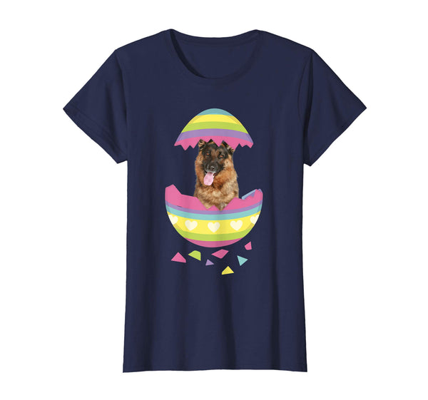 German Shepherd Easter Egg T-Shirt Dog Lover