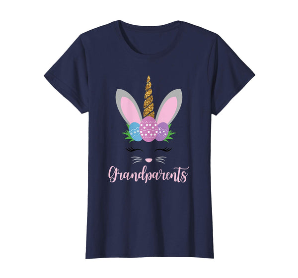 Grandparents Easter Bunny Unicorn T-Shirt Funny Bunnies Gift