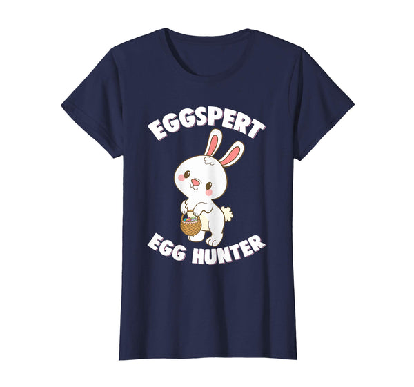 Eggspert Egg Hunter Happy Easter Kids Boys Girls T Shirt