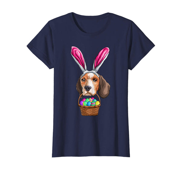 Easter Beagle T Shirt Men Women Kids Bunny Basket Eggs Gift